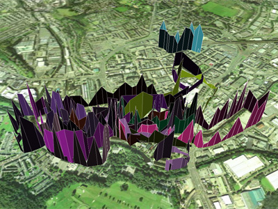 Bio Map of Huddersfieldn